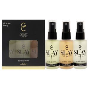 Slay All Day Setting Spray - Garden Party Set by Gerard Cosmetic 3 Pc